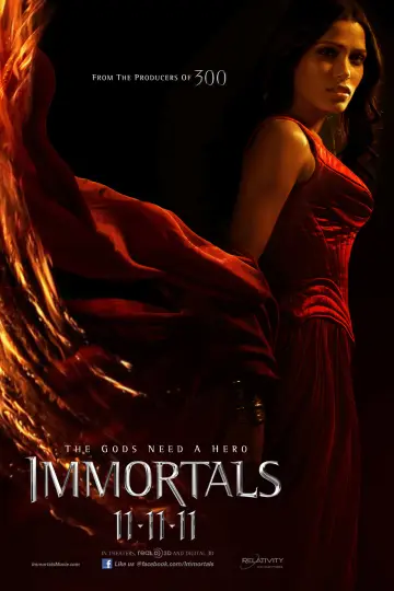 Plakat do filmu "Immortals. Bogowie i herosi" #85394