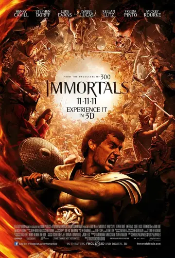 Plakat do filmu "Immortals. Bogowie i herosi" #85404