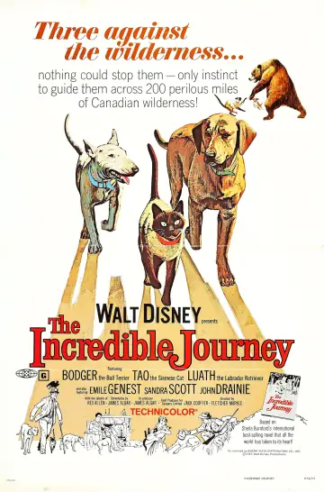 Plakat do filmu "The Incredible Journey" #1099480