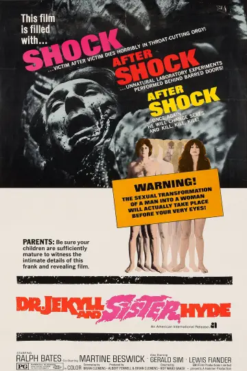 Plakat do filmu "Dr. Jekyll & Sister Hyde" #1074583