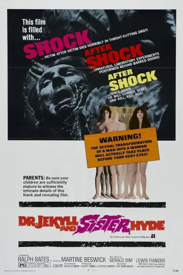 Plakat do filmu "Dr. Jekyll & Sister Hyde" #1074597