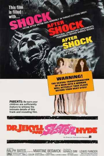 Plakat do filmu "Dr. Jekyll & Sister Hyde" #432772