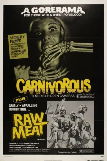 Plakat do filmu "Zapomniany świat kanibali" #356518