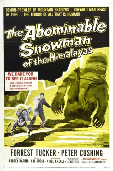 Plakat do filmu "The Abominable Snowman" #1839944
