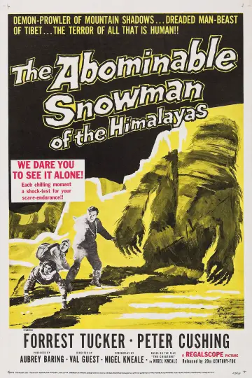 Plakat do filmu "The Abominable Snowman" #1839945