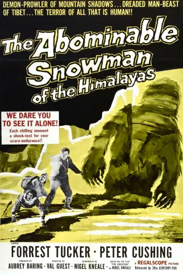 Plakat do filmu "The Abominable Snowman" #1839948