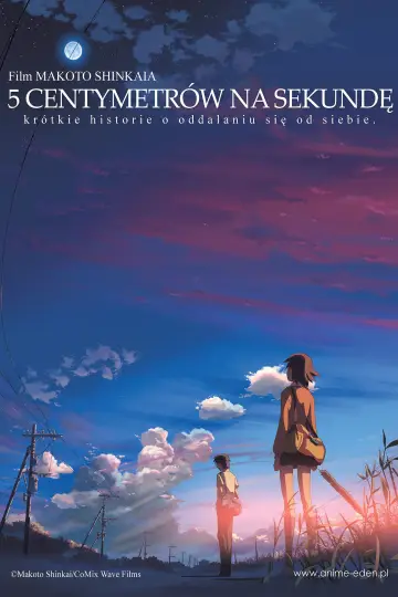 Plakat do filmu "5  centymetrów na sekundę" #532904
