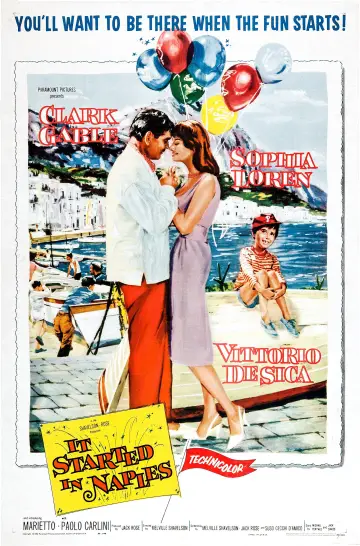 Plakat do filmu "Zaczęło się w Neapolu" #1578818