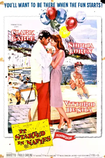 Plakat do filmu "Zaczęło się w Neapolu" #1578820