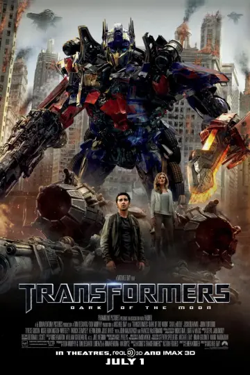 Plakat do filmu "Transformers: Po ciemnej stronie Księżyca" #150816