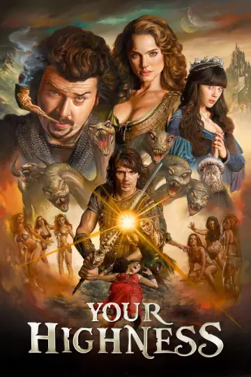 Plakat do filmu "Wasza Wysokość" #90541