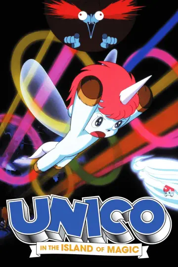 ユニコ 魔法の島へ plakat