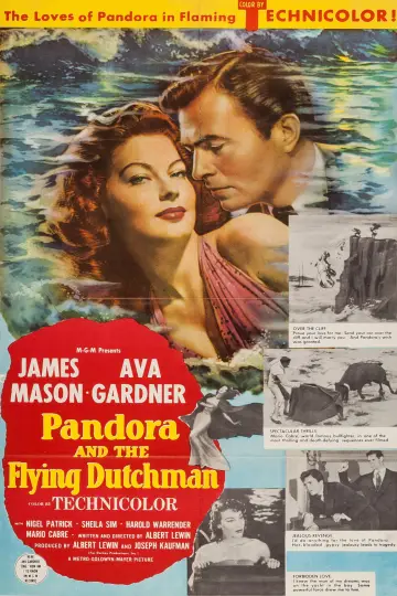 Plakat do filmu "Pandora and the Flying Dutchman" #1095030