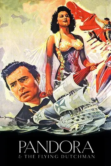 Plakat do filmu "Pandora and the Flying Dutchman" #1095038