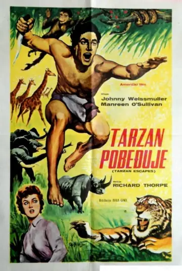 Plakat do filmu "Ucieczka Tarzana" #466992