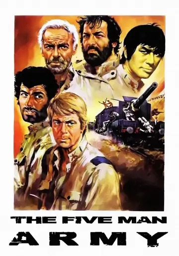 Plakat do filmu "Pięciu Uzbrojonych Mężczyzn" #1574185