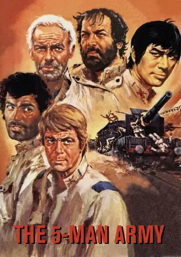 Plakat do filmu "Pięciu Uzbrojonych Mężczyzn" #1574186