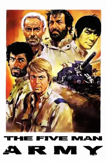Plakat do filmu "Pięciu Uzbrojonych Mężczyzn" #1574187