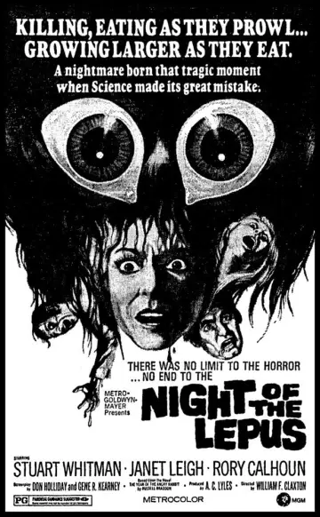 Plakat do filmu "Night of the Lepus" #1083401