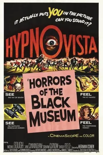 Plakat do filmu "Horrors of the Black Museum" #1055149