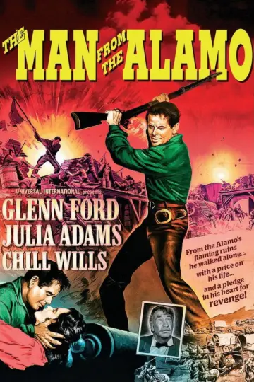 Plakat do filmu "Człowiek z Alamo" #1861189