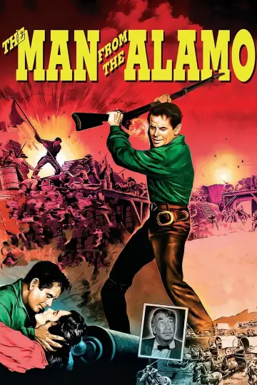 Plakat do filmu "Człowiek z Alamo" #1861190