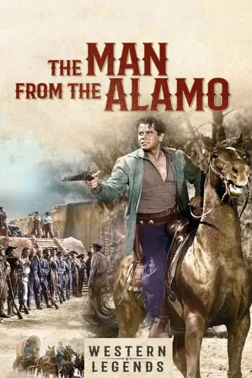 Plakat do filmu "Człowiek z Alamo" #1861192