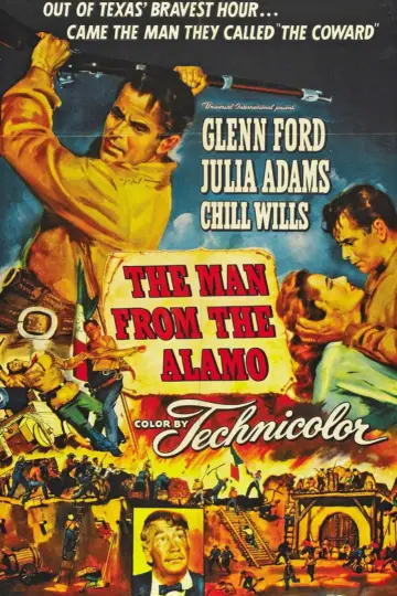 Plakat do filmu "Człowiek z Alamo" #1861198