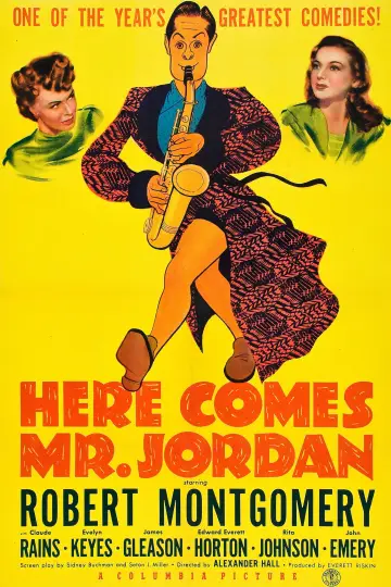 Plakat do filmu "Here Comes Mr. Jordan" #1096482
