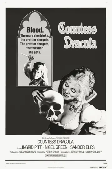 Plakat do filmu "Hrabina Dracula" #1904533