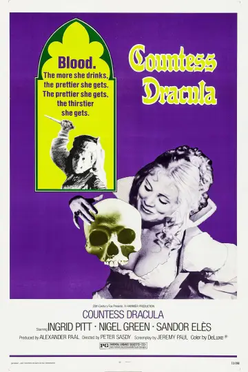 Plakat do filmu "Hrabina Dracula" #642492