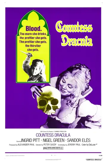 Plakat do filmu "Hrabina Dracula" #642504