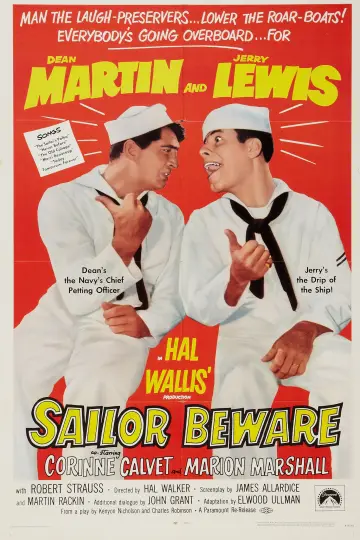 Plakat do filmu "Sailor Beware" #1527167