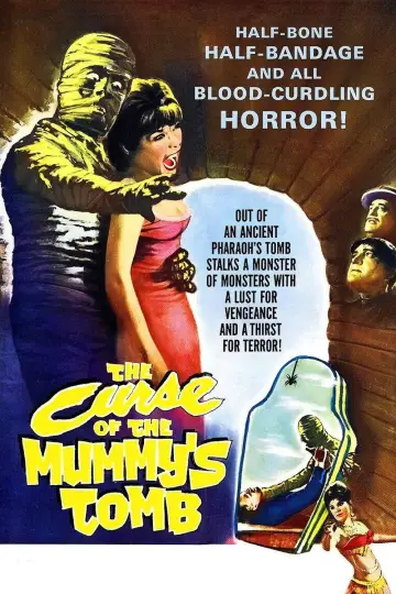 Plakat do filmu "The Curse of the Mummy