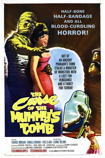Plakat do filmu "The Curse of the Mummy