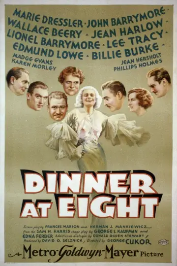 Plakat do filmu "Dinner at Eight" #1866875