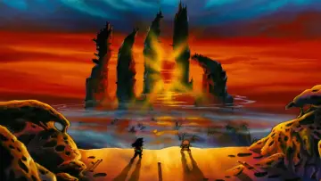 Zasłona do filmu "ドラゴンボール 魔神城のねむり姫" #942895