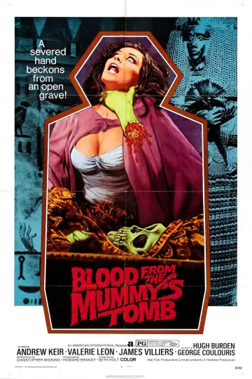 Plakat do filmu "Krew z grobowca mumii" #1083989
