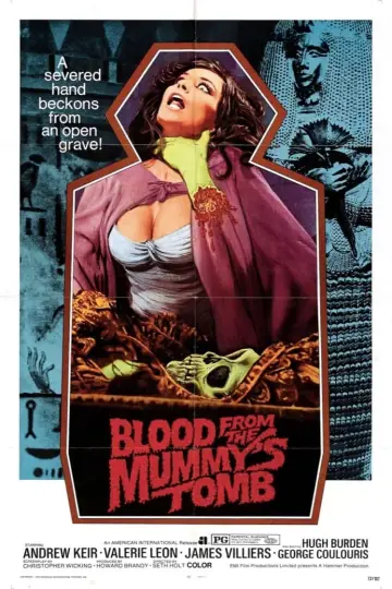 Plakat do filmu "Krew z grobowca mumii" #439547
