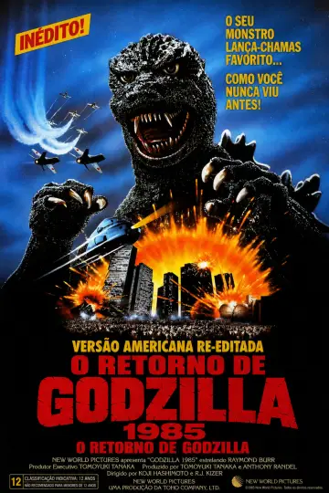 Plakat do filmu "Godzilla 1985" #1452406