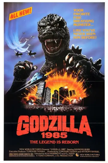 Plakat do filmu "Godzilla 1985" #862600