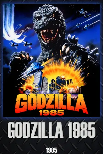 Plakat do filmu "Godzilla 1985" #862602