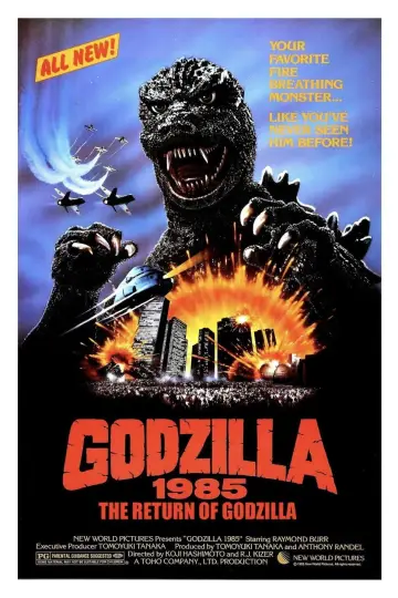 Plakat do filmu "Godzilla 1985" #862607