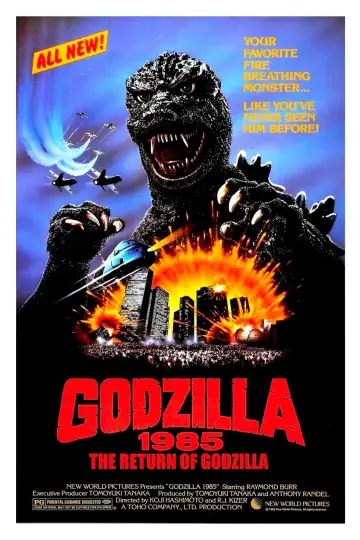 Plakat do filmu "Godzilla 1985" #862608