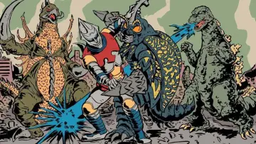 Zasłona do filmu "Godzilla kontra Megalon" #1048802
