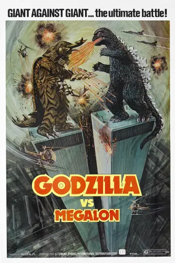Plakat do filmu "Godzilla kontra Megalon" #1048813