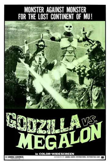 Plakat do filmu "Godzilla kontra Megalon" #1048816