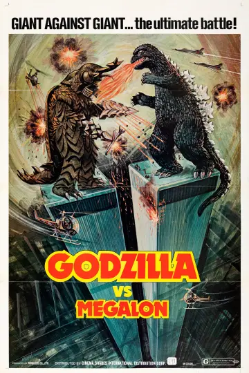 Plakat do filmu "Godzilla kontra Megalon" #1048820