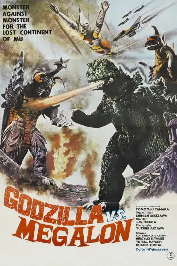 Plakat do filmu "Godzilla kontra Megalon" #1048821