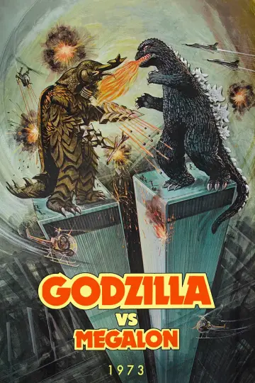 Plakat do filmu "Godzilla kontra Megalon" #1048824